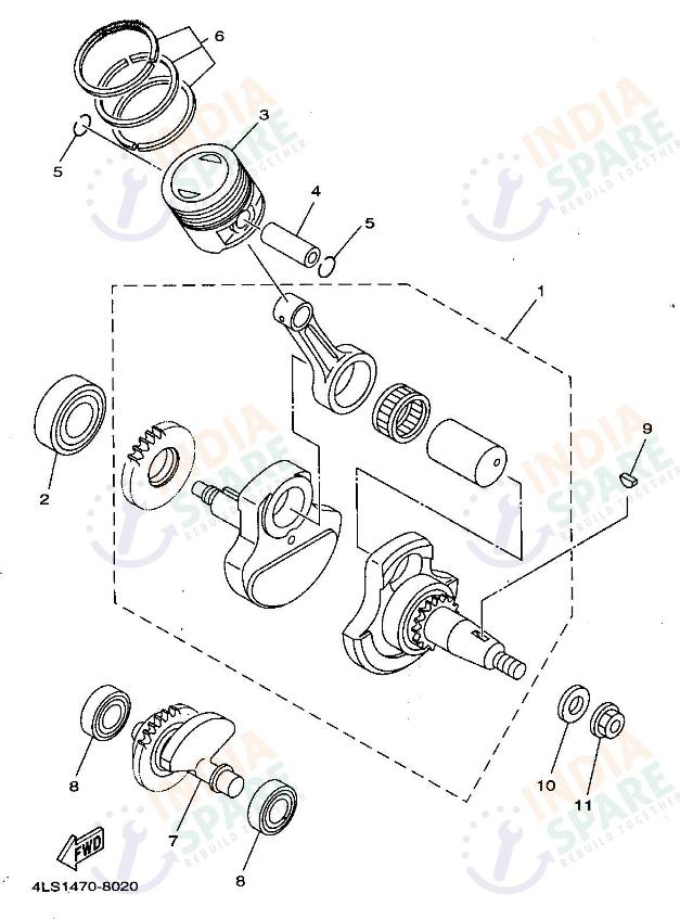 CRANKSHAFT & PISTON